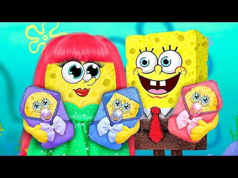 Keluarga SpongeBob / 11 Trik Dan Kerajinan