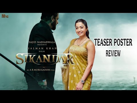 Sikandar Teaser Poser Review | Sikandar Teaser Release Time Update, Salman khan New Movie Poster