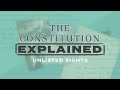 Understanding the Ninth Amendment