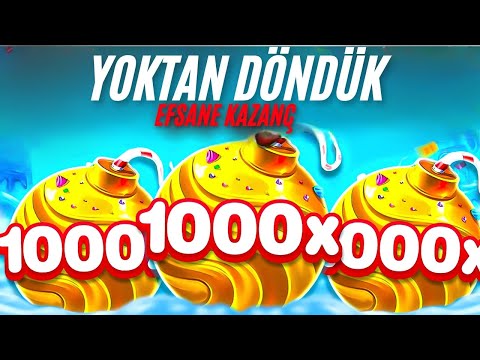 SLOT OYUNLARI 🍭 SWEET BONANZA 1000 🍭 BONANZA DA YOKTAN DÖNDÜK EFSANE KAZANÇ !! #slotoyunları