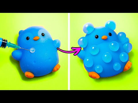 DIY Fidget Toys Battle: Budget vs Luxury! 🤑 Giant VS Tiny Art Challenge