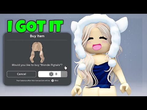 CUTE FREE HAIR & ITEMS NOW!