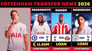 🚨 DEADLINE DAY: All Tottenham Confirmed Transfers Summer 2026 | Mudryk, Adarabioyo to TOTTENHAM
