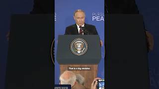 Putin claims the Ukraine war started because of Joe Biden