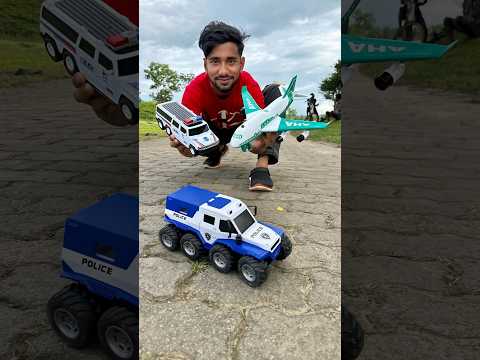 6 Wheeler police car and 8 Wheeler Police Jeep Unboxing