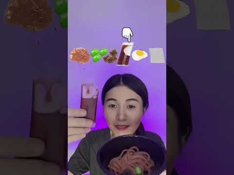 กินกัมมี่บะหมี่เกาหลี(จาจังมยอน) 🍜
