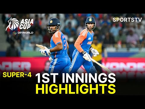 1st Innings Highlights | India vs Sri Lanka | Match 18 | DP World Asia Cup 2025 | ZF1U