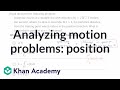 Particle Motion and Displacement Concepts