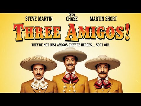 Steve Martin | Watch the Western Comedy Three Amigos!