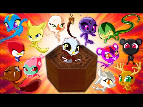 TODOS OS KWAMIS E MIRACULOUS DA CAIXA NATIVO-AMERICANA!