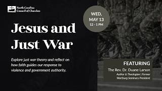 Jesus and Just War