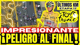 FINAL EXTREMO Y PELIGROSO - ETAPA 17 DEL TOUR DE FRANCIA