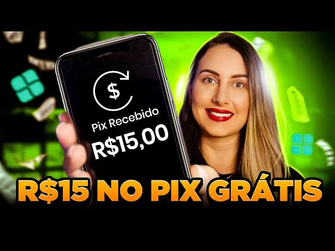 🔥GANHE R$15 EXTRA NO PIX GRÁTIS! App que paga rápido no pix sem depósito