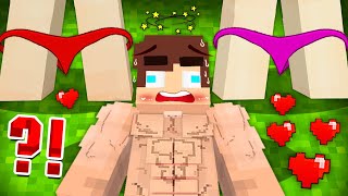 MAIZEN - JJ MUSCLE FELL NEAR GIRLS in VILLAGE!? - Minecraft Animation JJ & Mikey