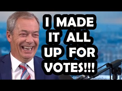 Nigel Farage admits his election promises were bogus!