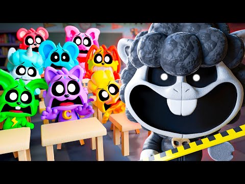 BABA CHOPS at SCHOOL! Poppy Playtime 4 Animation