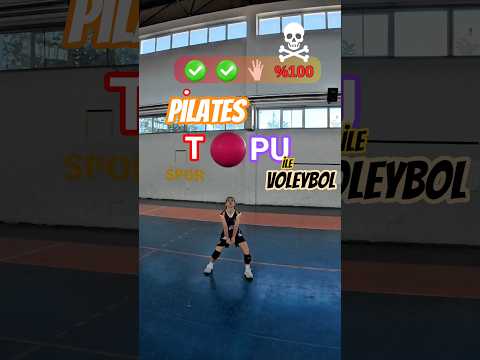 "Sert Smaç ➡️ Plates Topu Roket Gibi Fırladı 🚀☠️🏐 #voleybol #volleyball #libero #shorts