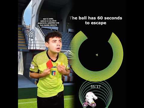 HAI 12 ANNI, GIOCHI A CALCIO e questo รจ L'ARBITRO CHE TUO PADRE INSULTA