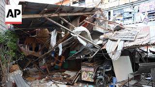 YouTube video thumbnail: People in Earthquake-hit Philippines City Call for Help to Meet Basic Needs