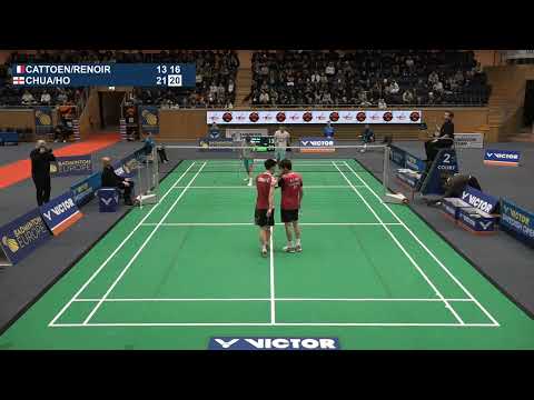 Match point - Cattoen / Renoir vs Chua / Ho - MD, Final - Swedish Open 2025