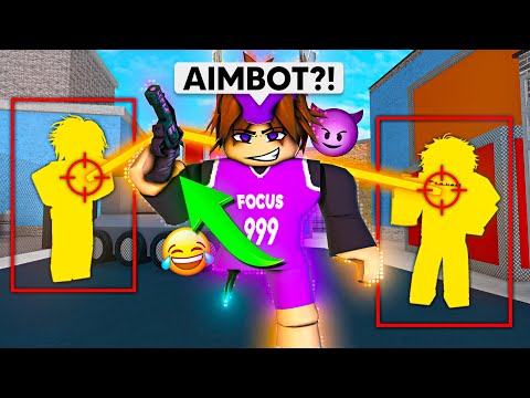 I Played With INSANE CROSSHAIRS in MM2.. (Murder Mystery 2)