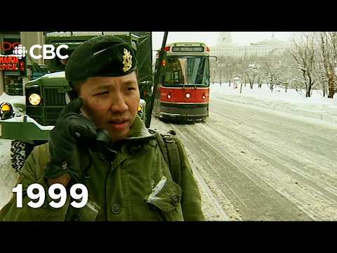 When Toronto called in the military to clear snow!