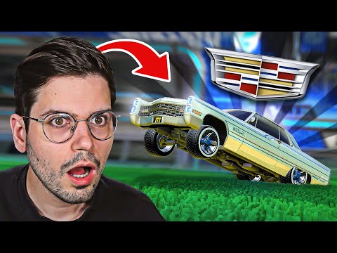 JE FREESTYLE AVEC LA NOUVELLE CADILLAC SUR ROCKET LEAGUE