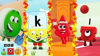 ⚽ Crazy Camp Games! 🎾 | Reading, Counting, Coding & Colours for Kids | @Learningblocks