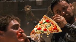 Máximo y La Pizza : La Batalla Final en el Coliseo