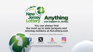 NJ Lottery Live Evening Draw 01/19/2026