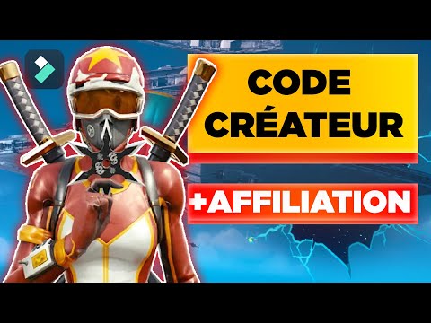 Comment AVOIR un CODE CRÉATEUR Fortnite + Devenir AFFILIÉ Wondershare Filmora (Tuto Complet)
