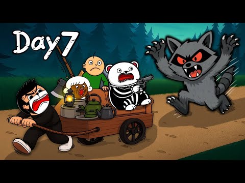 7 วัน เดินทางในป่าสุดอันตราย🌲Roblox
