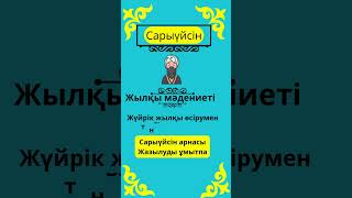 Сары үйсін руының тарихығ қысқаша шежіре және жалпы ру туралы мағлұматтар. #rek