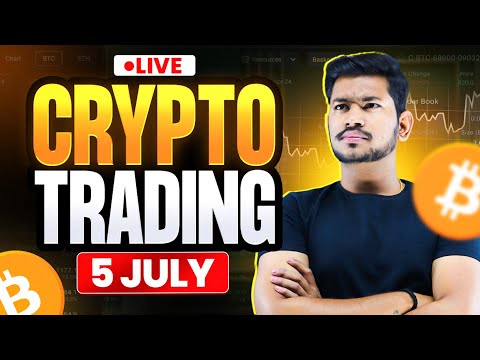 💻Live DATA Trading  ||  Crypto Trading | 06 July 2024 | Bitcoin Live Trading - #trading #bitcoin