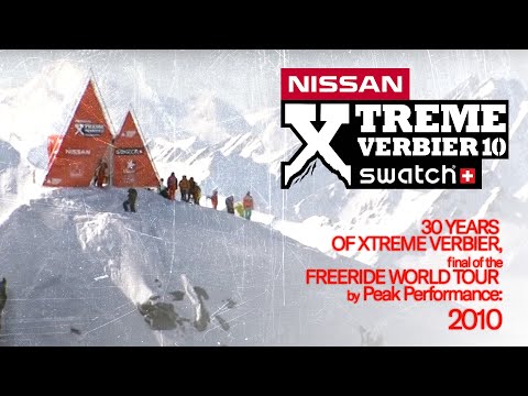 Verbier Xtreme 2010: Xavier De Le Rue’s Epic Cliff Drop & Candide's 3rd Place become World Champion