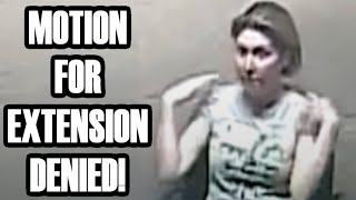 Sarah Boone Motion For Extension DENIED
