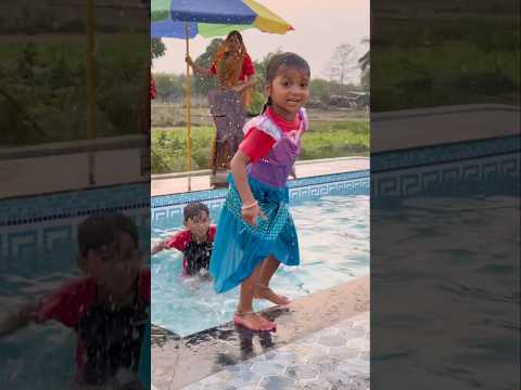 Jalpari banake swimming kiya doston 😁