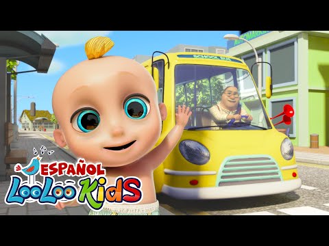 Wheels on the Bus + Baby Shark 🦈 | Canciones Infantiles en Español - LooLoo Kids