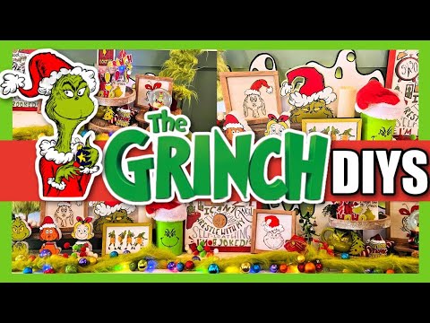 🎄JAW DROPPING GRINCH DIYS!! Mega Grinch Craft Inspiration For This Christmas! Dollar Tree DIYS