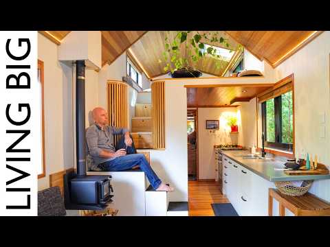 Ex Airline Pilot Takes Tiny House Design To New Heights!