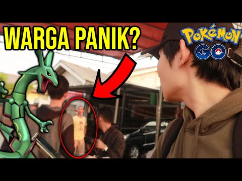 WARGA SAMPE RESAH GARA-GARA POKEMON DEWA YANG 1 INI? SHINY RAYQUAZA!  - Pokemon Go Vlog Indonesia