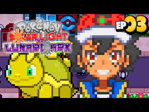 ASH JOINS A NEW LEAGUE - Pokemon Solar Light Lunar Dark Anime Chronicles Part 3 Fan Game Playthrough