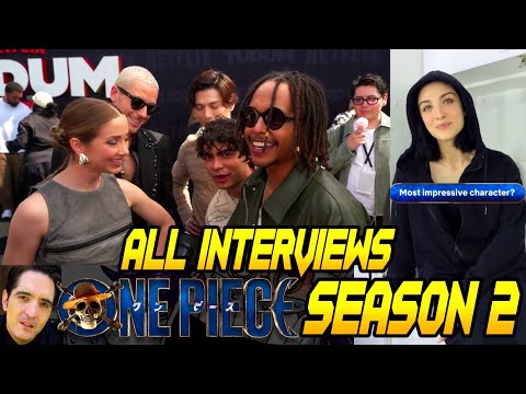 All Interviews from One Piece Live Action Season 2 Cast & Crew!