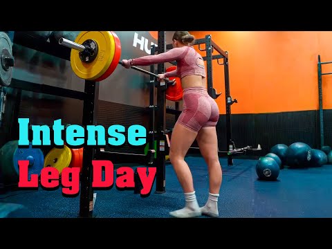 Intense Leg Day: Build Strength and Muscle