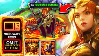 I turned Leona into a WALKING MICROWAVE: 16,000 HP Sunfire Cape is RIDICULOUS