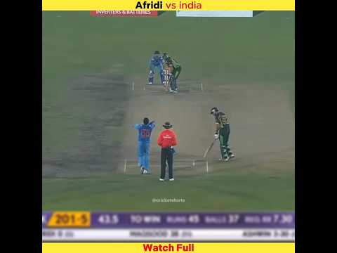 Shahid Afridi Vs India Asia cup 2014 #shorts #cricket