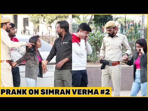 Prank On Simran Verma Part -2 Ft. Bhasad News | Funky Joker