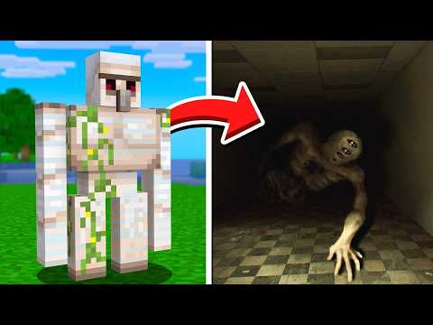 Mobs do Minecraft CAPTURADOS NA VIDA REAL