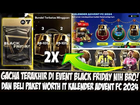 Apakah besok ada BUG lagi? Gacha Terakhir event Black Friday Ballon D'OR - Qiano Store