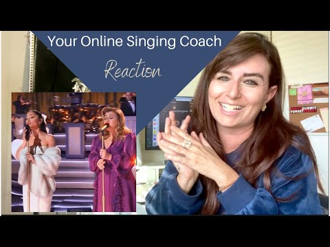 Ariana Grande & Kelly Clarkson - Santa Can't You Hear Me LIVE (Vocal Coach Reaction)